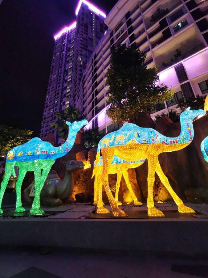 Lavender Suite # Shah Alam I-City Block B Homestay # 2R1B #Free Wifi & Parking Eksteriør billede